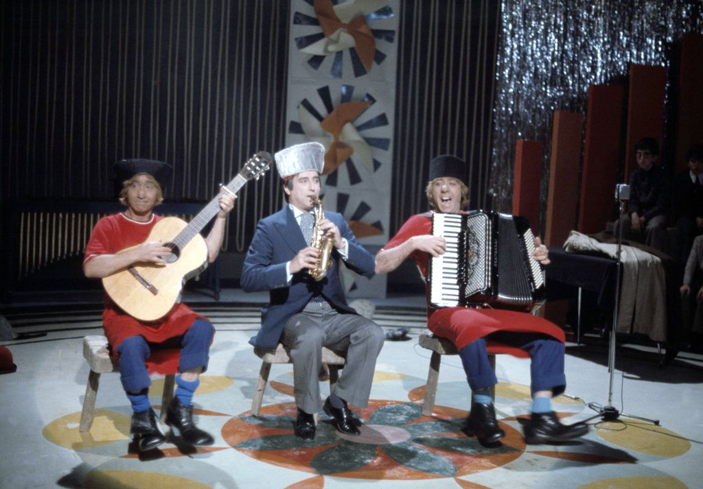 Fofo, Miliki y Milikito, en una imagen de archivo