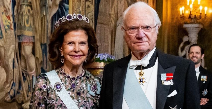 Los reyes de Suecia, Victoria de Suecia y Carlos XVI Gustavo