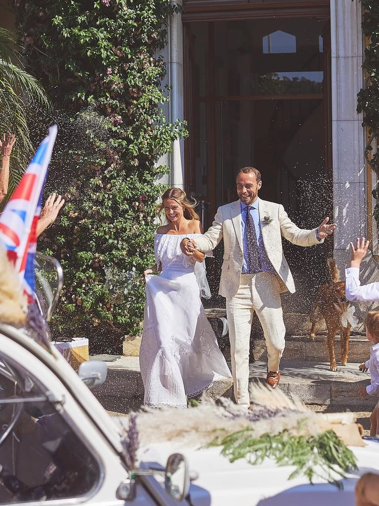La boda de James Middleton y Alizée Thevenet en 2021 en Francia