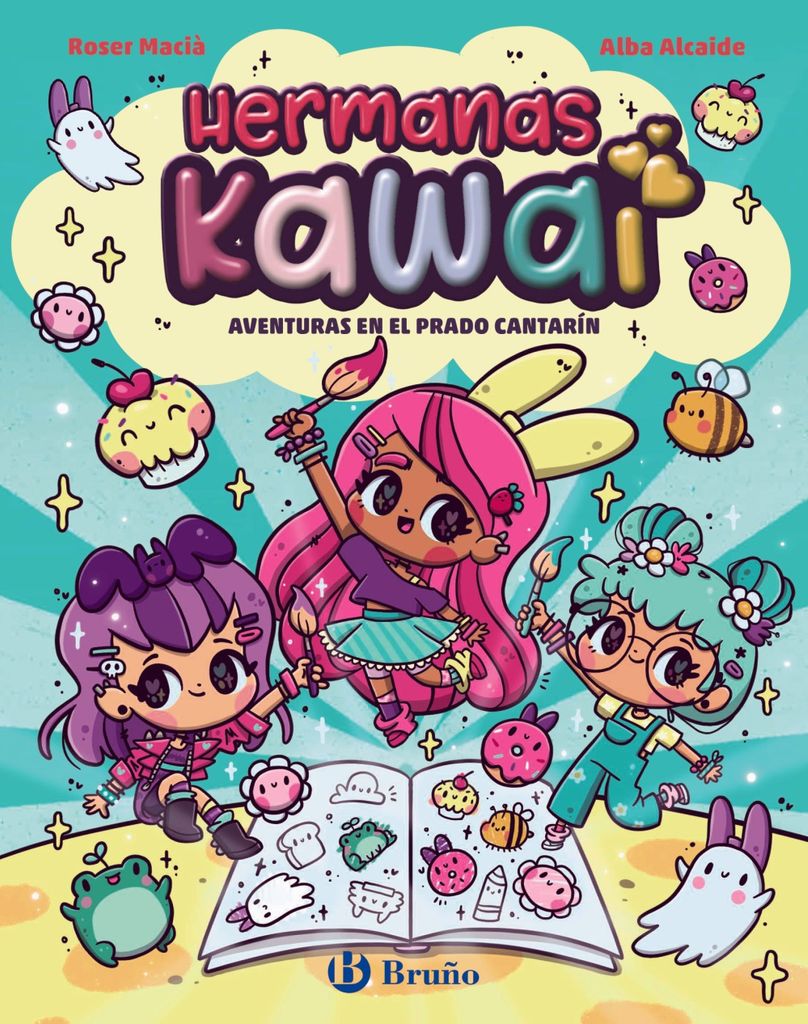 Hermanas Kawai. Aventuras en el Prado Cantarín, de Roser Macià (Bruño)