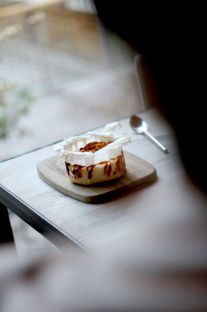 Tarta de parmesano de Bosco de Lobos