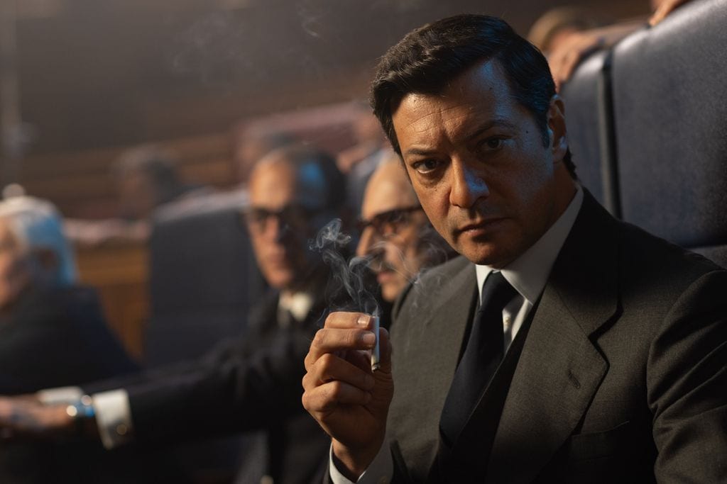 Álvaro Morte da vida a Adolfo Suárez en 'Anatomía de un instante'