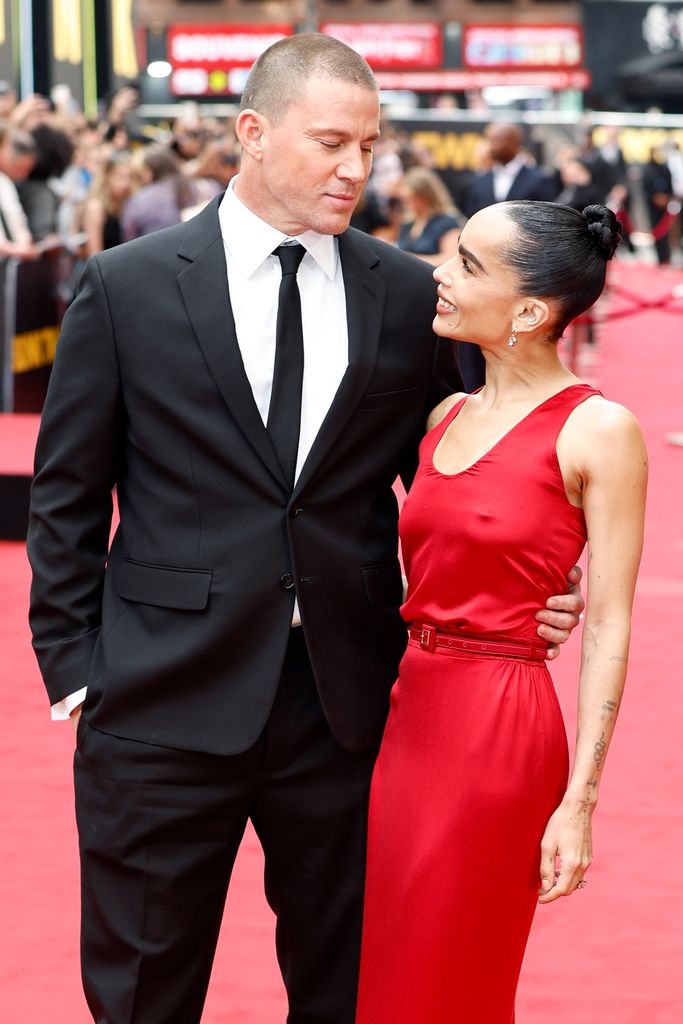 Channing Tatum y Zoe Kravitz