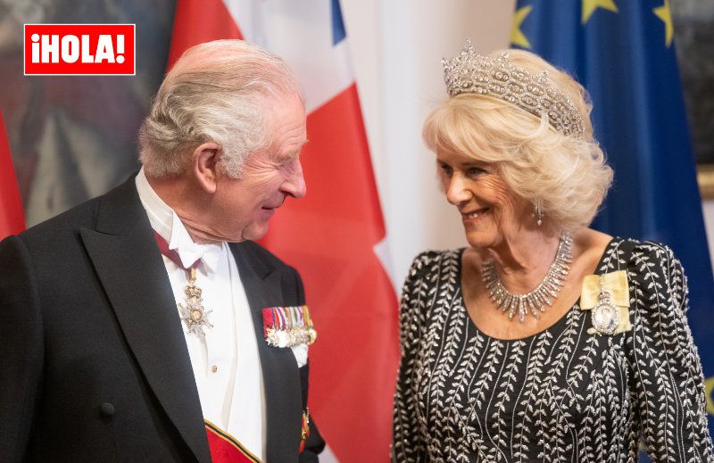 Los reyes Carlos y Camilla