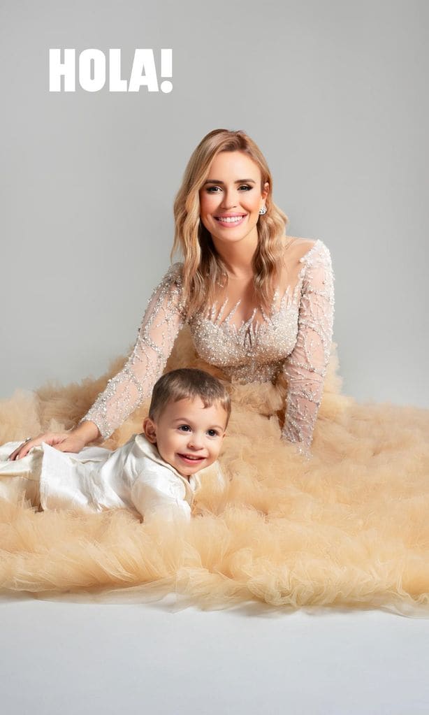 carolina sarassa cumplea os 2 hijo noah mattia