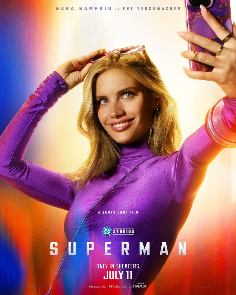 Sara Sampaio como Eve Teschmacher en Superman: Legacy