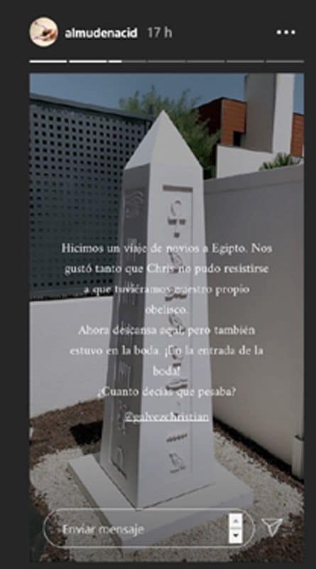 Christian Gálvez y Almudena Cid celebran diez años de casados desvelando una curiosa anécdota de su boda