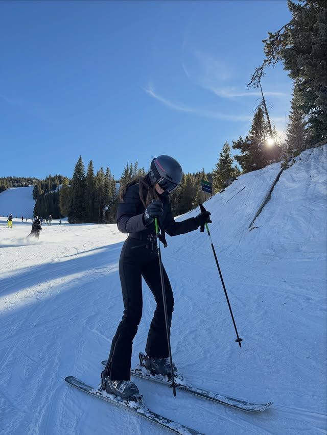 Irina Baeva lució looks espectaculares para la nieve