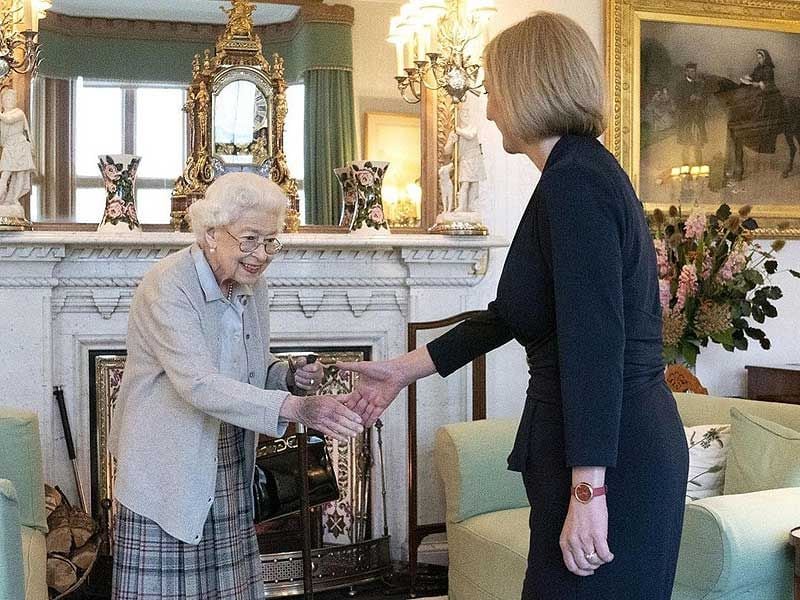 Horas antes de morir, Isabel II recibió a la entonces primera ministra Liz Truss en Balmoral, donde falleció el 8 de septiembre de 2022