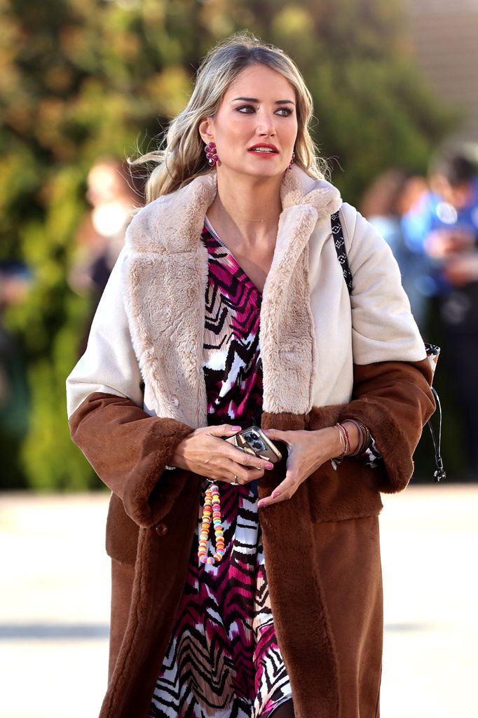 Alba Carrillo sale de Telecinco, a 01 de diciembre de 2022, en Madrid