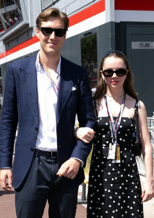 Alexandra de Hannover y su novio
