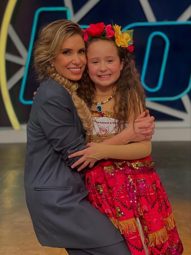 Michaela y Andy Escalona en el programa 'Hoy'