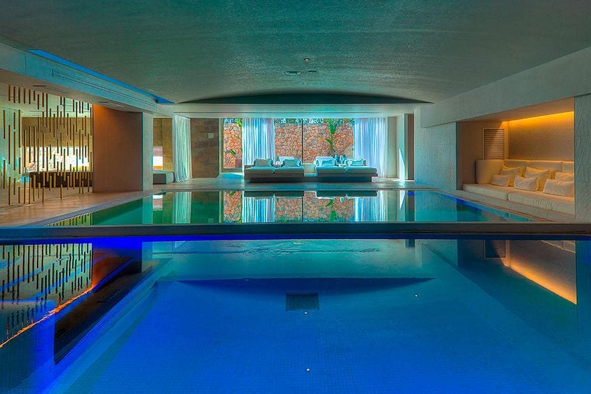 Spa del hotel Aguas de Ibiza 