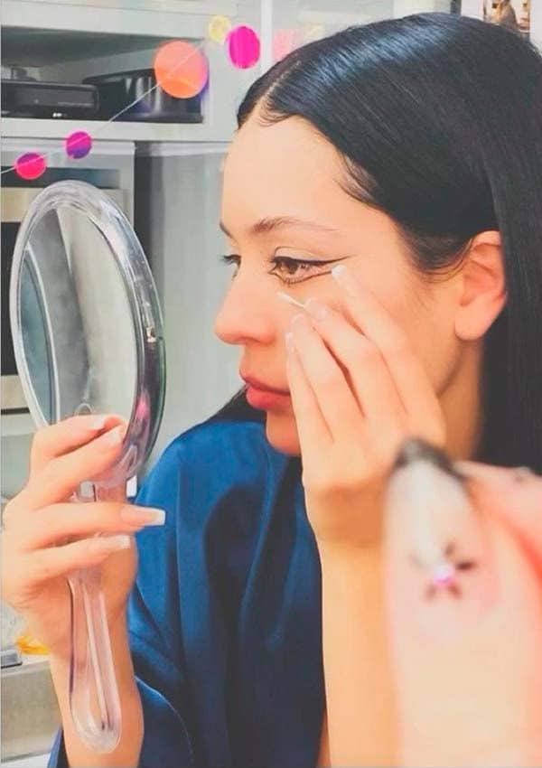 Alexa Demie en el rodaje de 'Euphoria'