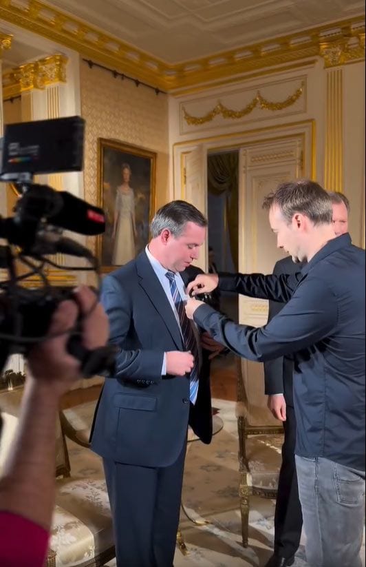 Guillermo de Luxemburgo y Enrique de Luxemburgo el 8 de septiembre de 2024