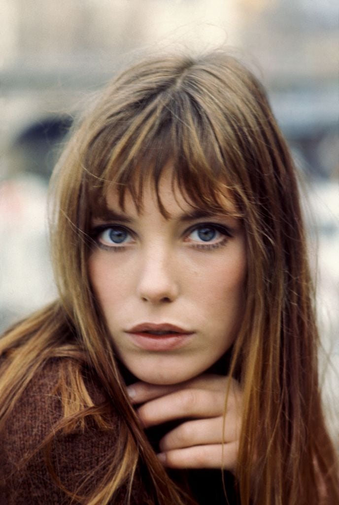  Jane Birkin hizo de su fleco parte de su look insignia. 