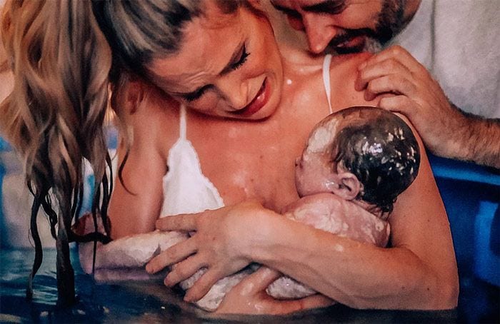Verdeliss con Deva, su octava hija