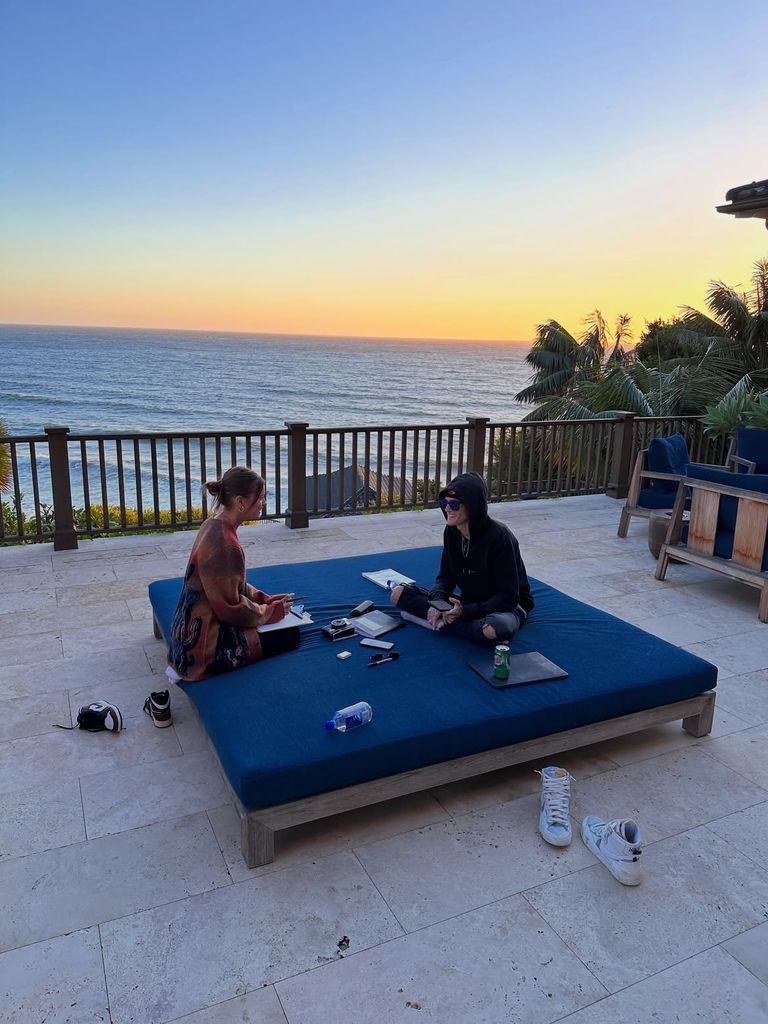 Presley Gerber con su exnovia Lexi Wood