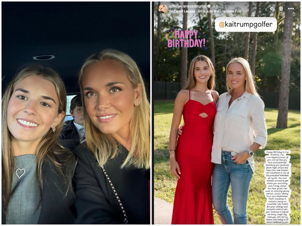Vanessa Trump le dedicó un sentido mensaje a su hija por sus 19 años.
