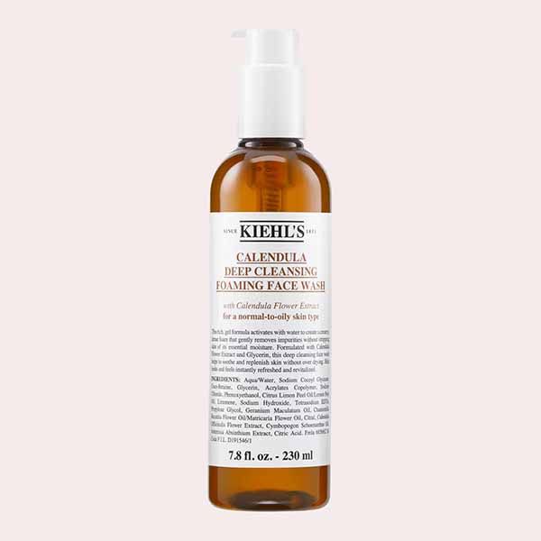 Gel Limpiador facial Calendula Deep Cleansing Foaming Face Wash Kiehl's