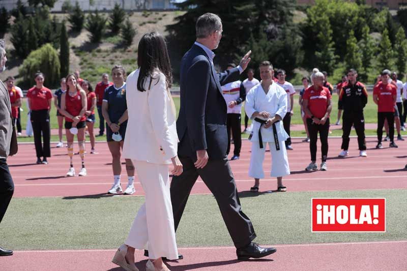 Reyes Felipe y Letizia