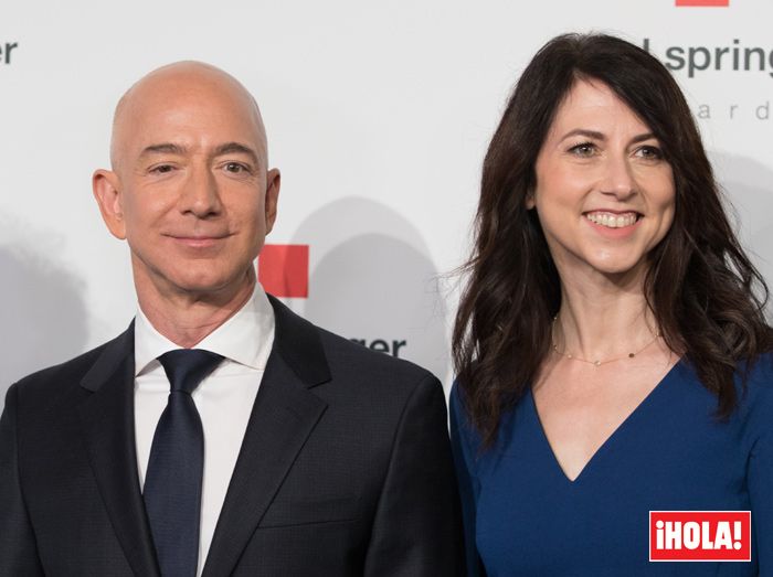Jeff Bezos y MacKenzie Bezos