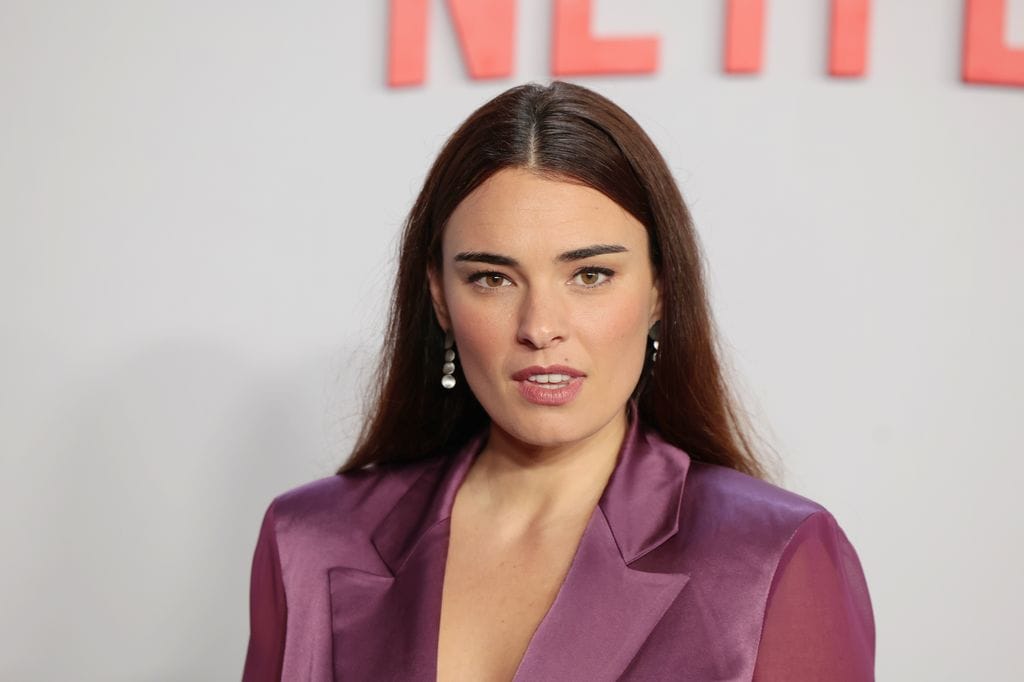 Actress Alba Brunet at photocall for premiere film La ultima noche en Tremor in Madrid on Tuesday, 15 October 2024.