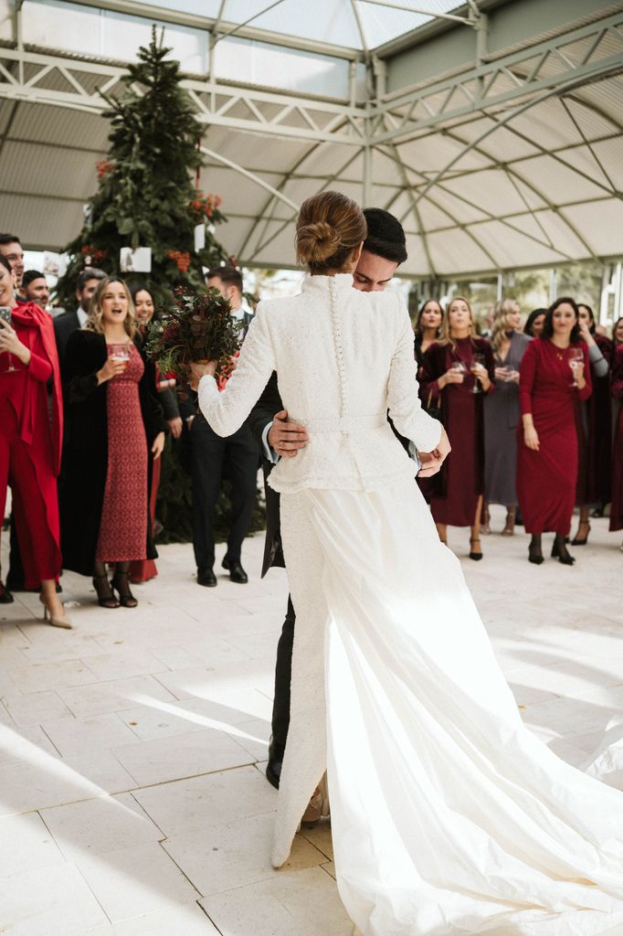 Novia viral Córdoba boda navideña