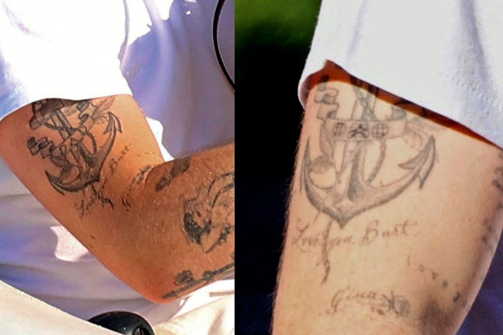 El antes y el después del tatuaje de Brooklyn Beckham