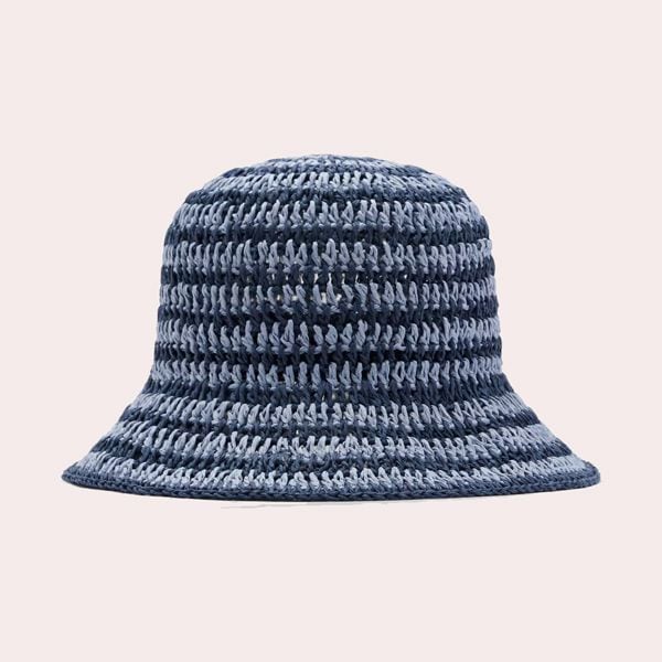 Sombrero bucket fibra natural