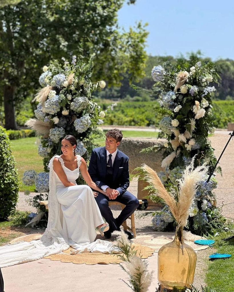 La boda de Marina Valdés