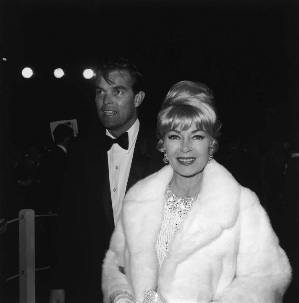 Lana Turner y su marido, Robert Eaton, en 1966