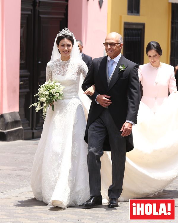 El vestido de novia de Alessandra de Osma
