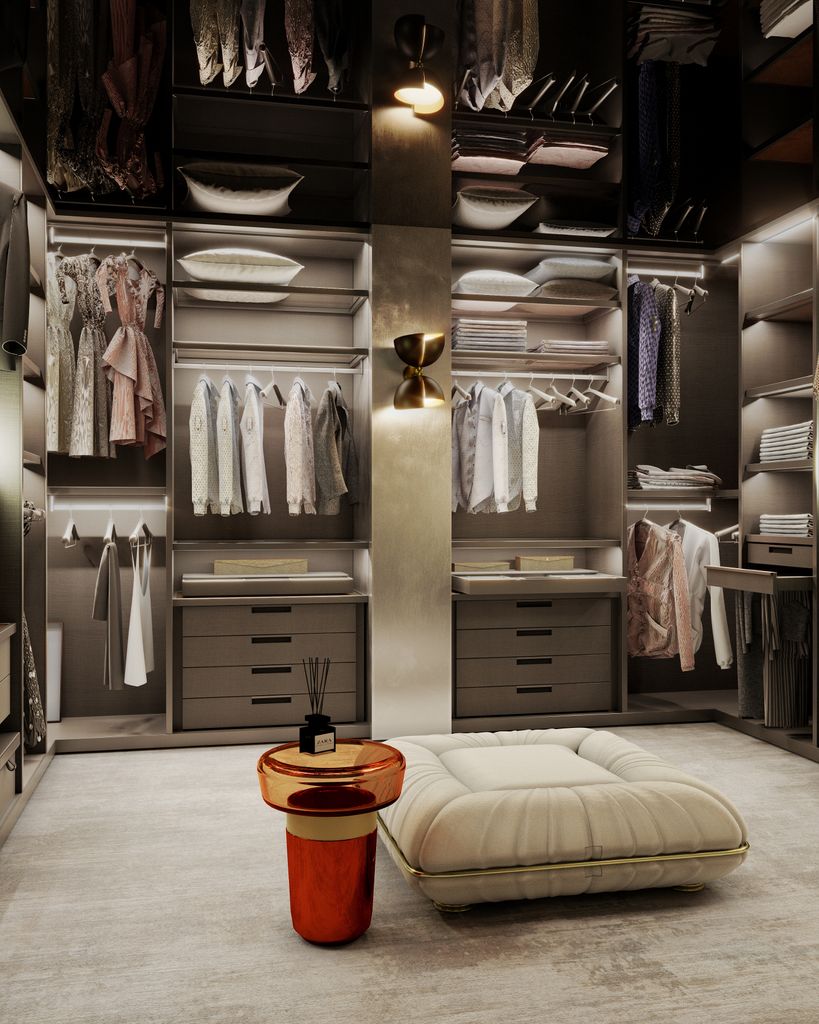 Vestidor amplio