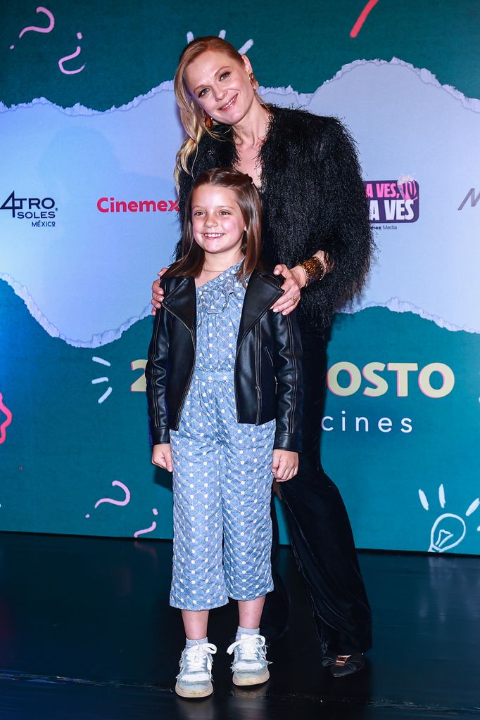 Masha, hija de Ana Layevska, quiere seguir los pasos de su mamá en la actuación.