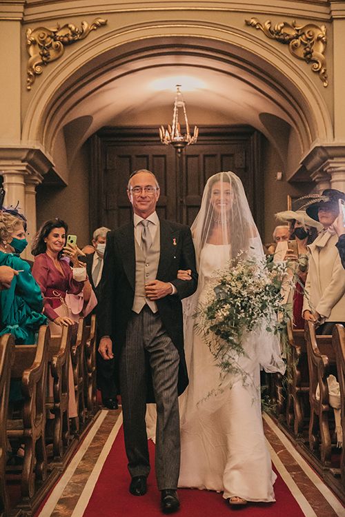 Look de novia para boda religiosa
