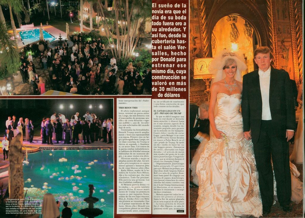 Boda de Donald y Melania Trump