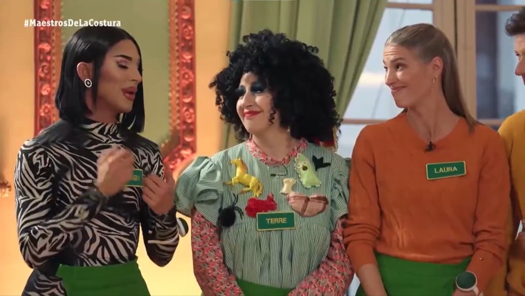 Equipo verde de Maestros de la Costura Celebrity 