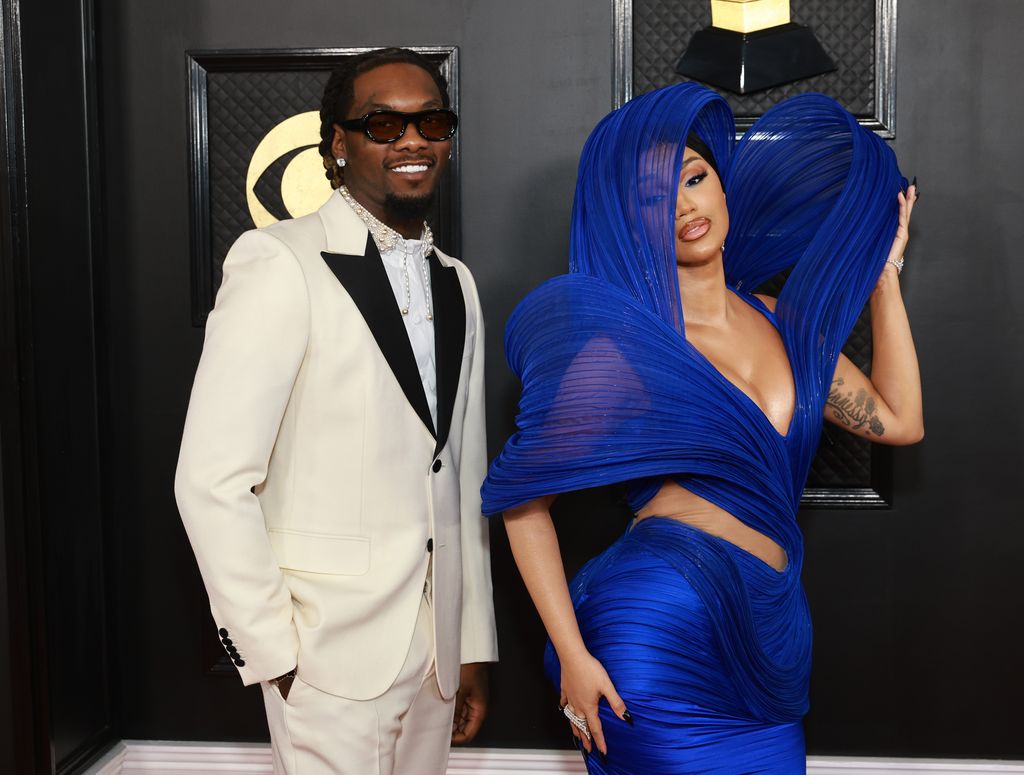 Offset y Cardi B en la 65.ª edición de los Gramy Awards