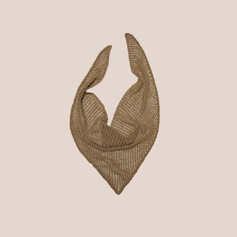 bandana de crochet