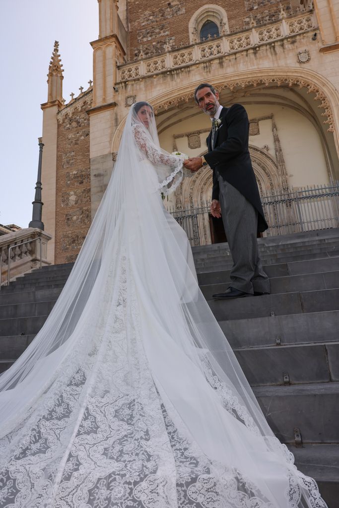 La boda de Ingrid Sanz Asensio y Ilies Hassaine en Madrid, 2026.