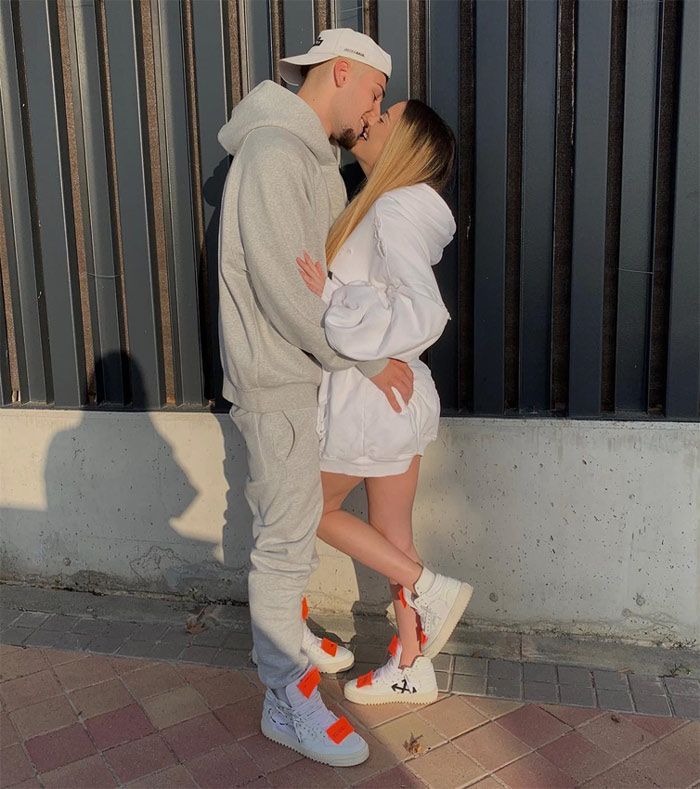 Julia Janeiro con su novio, Tommy Rossi