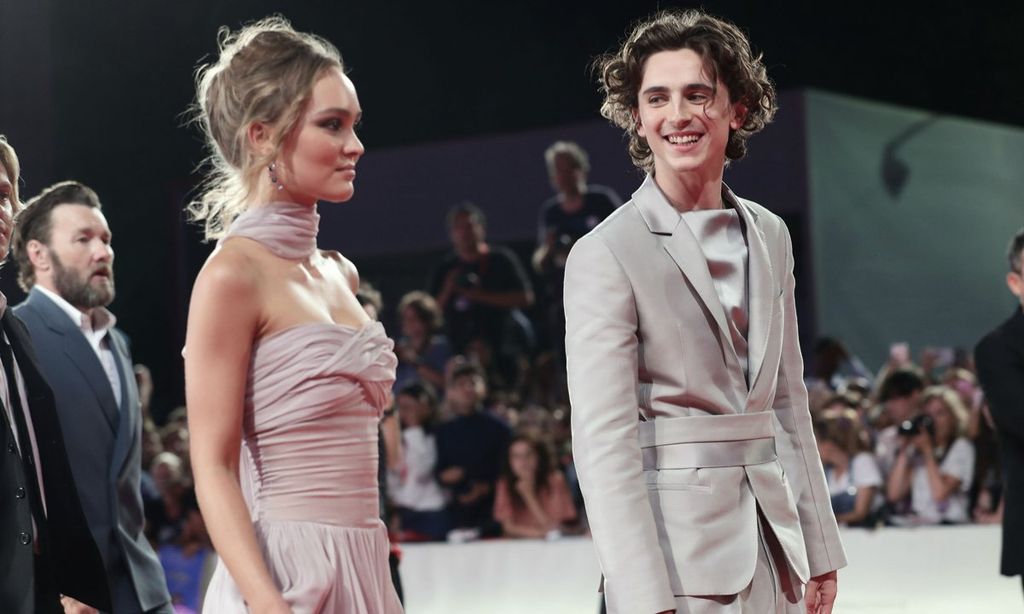 Timothée Chamelet y Lily Rose Depp