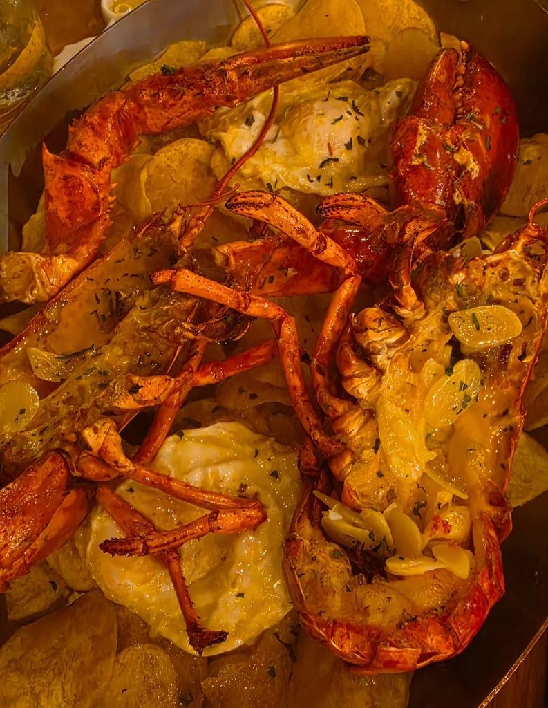 Uno de los deliciosos platos que han disfrutado