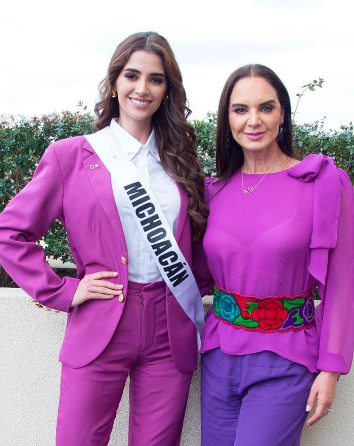 Melissa Flores y Lupita Jones