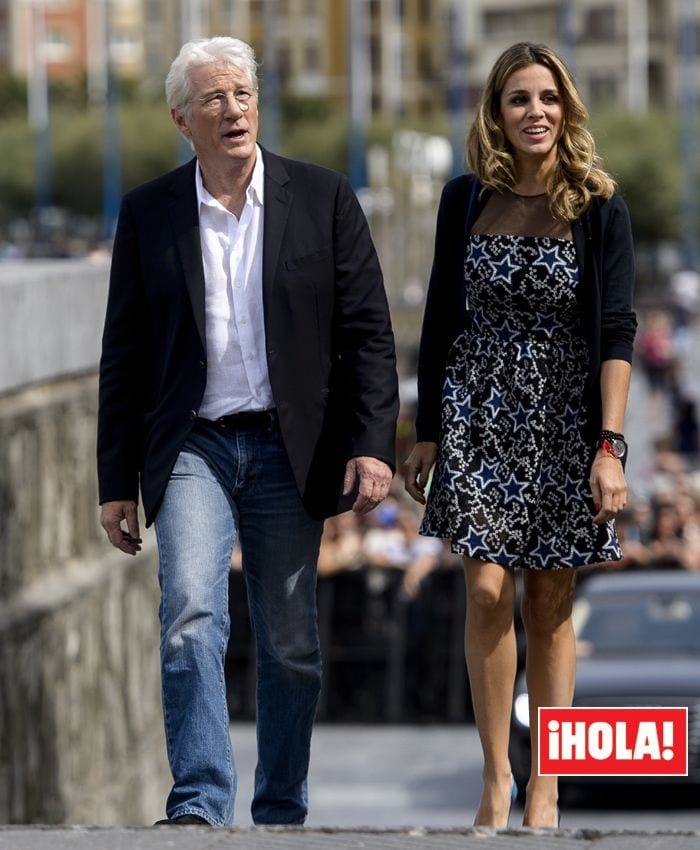 Richard y Alejandra Gere