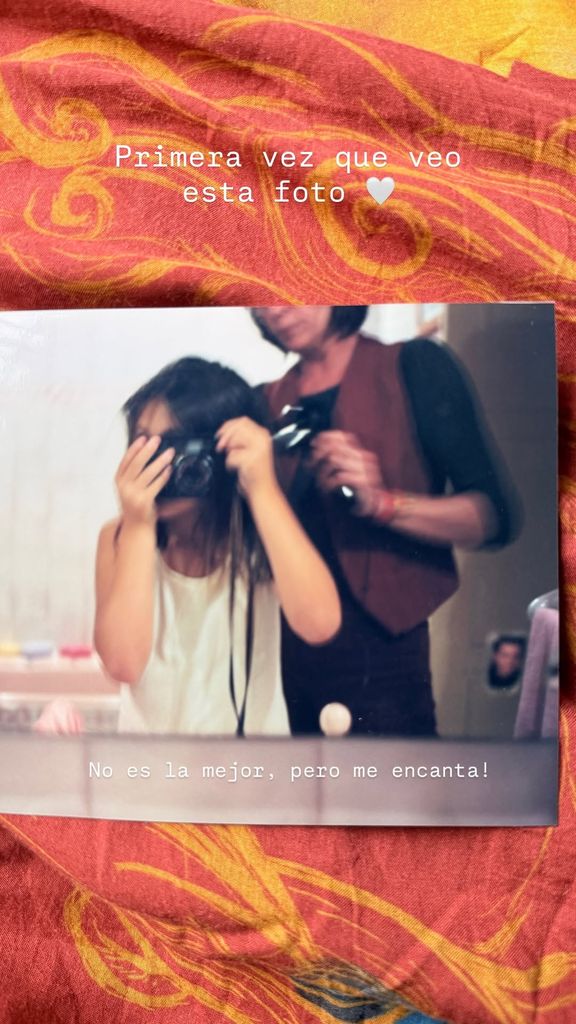 Ana Cristina Portillo comparte unos preciosos recuerdos de su infancia