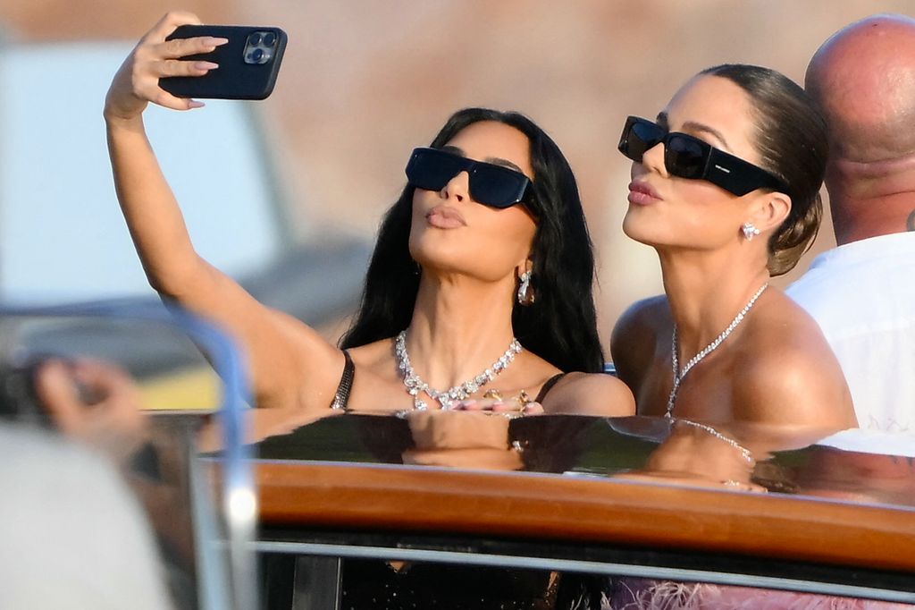 Las Krdashian acudieron a la boda de Jeff y Lauren en Venecia.