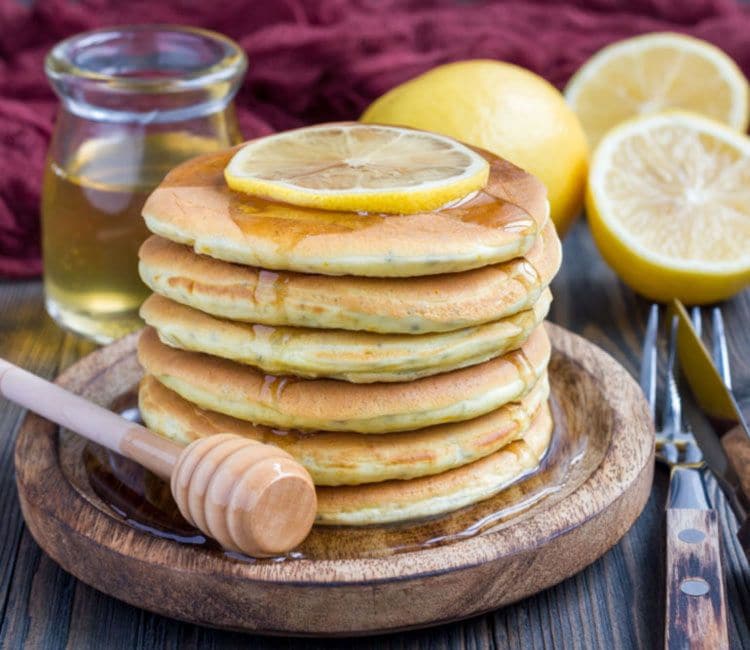 Tortitas de chía y limón