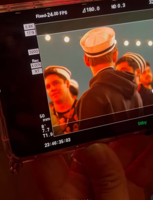 Eduardo Capetillo Gaytán en una escena de su nueva película.